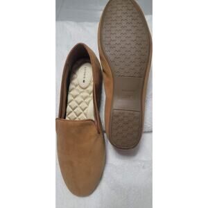 NWT Birdies The Starling in Camel Suede size 12W